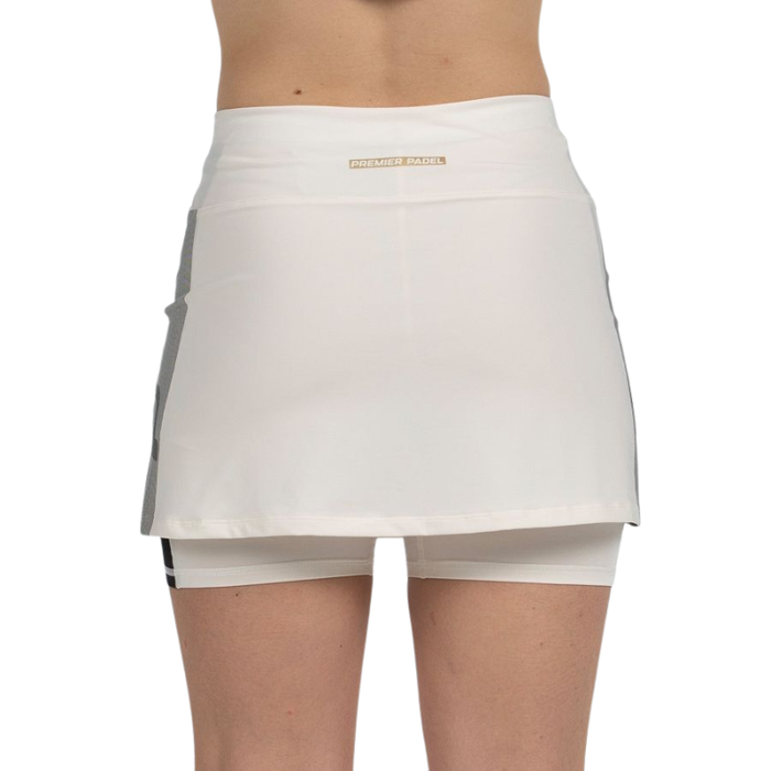 Jupe Bullpadel Portoa Blanc Femme - Esprit Padel Shop