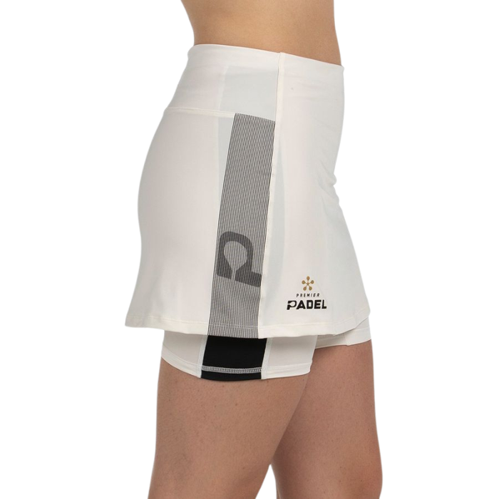 Jupe Bullpadel Portoa Blanc Femme - Esprit Padel Shop