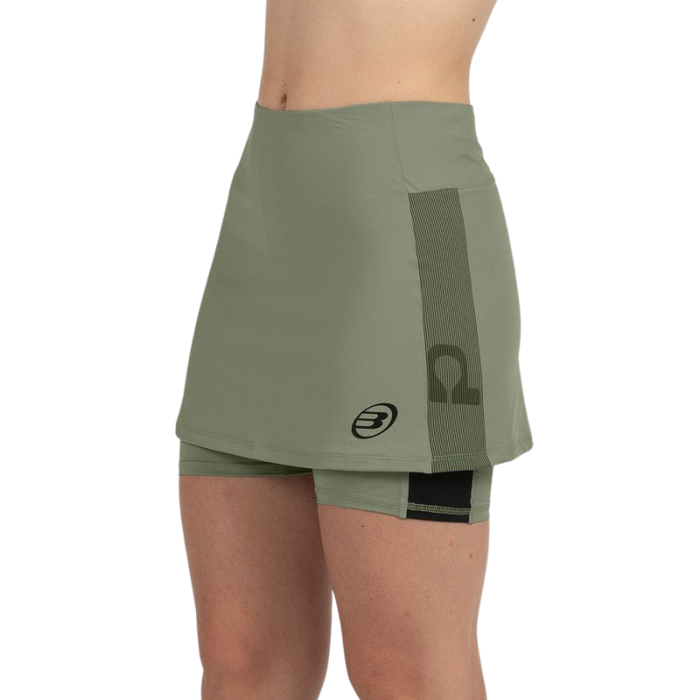 Jupe Bullpadel Portoa Kaki Femme - Esprit Padel Shop