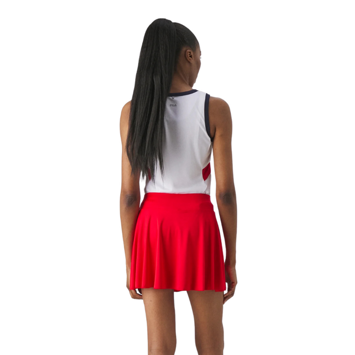 Jupe Fila Nicci Rouge Femme - Esprit Padel Shop