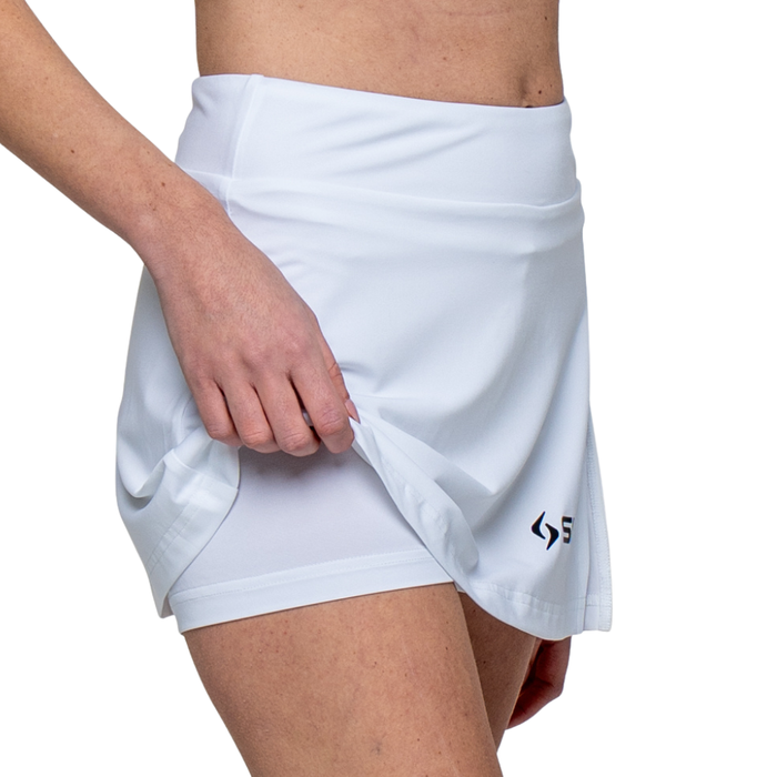 Jupe Siux Club Blanc Femme - Esprit Padel Shop