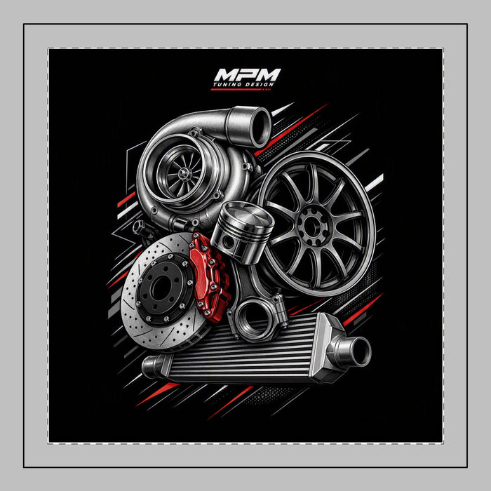 Keep It Manual Garage Culture Pillowcase — Gearbox Driver Pillow Cover | MPM Tuning Design