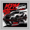 Keep It Manual Shift Pattern Pillowcase — Racing Gearbox Pillow Cover | MPM Tuning Design