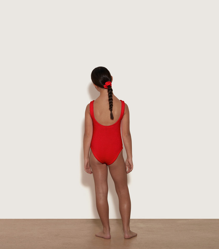 Kids Classic Swimsuit - Red
