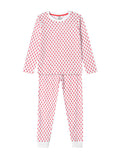 Kids Cotton Pyjamas - Pink City Print