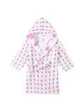Kids Hooded Muslin Robe - Enchanted Garden