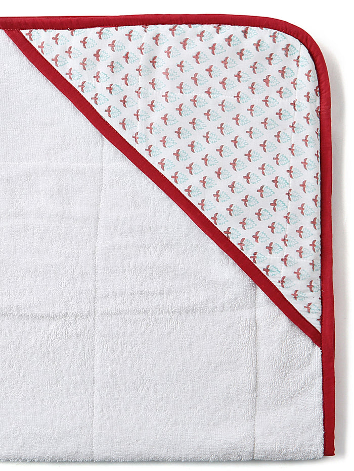 Kids Hooded Towel - Miami Print