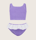 Kids Olive Bikini - Lilac/White
