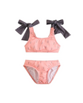 Lightening Bolt Tie Shoulder Bikini