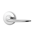 Lockwood Summit L1 Velocity Dummy Lever Set Large Round Rose Satin Chrome Pearl  - The Blue Space