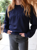 Love Does Embroidered Crewneck