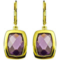 Magic Moments Estate Leverback Earrings (Goldtone)