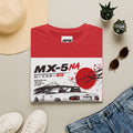 Mazda MX-5 NA Retro Racing T-Shirt — Japanese Sun Track Day Tee | MPM Tuning Design
