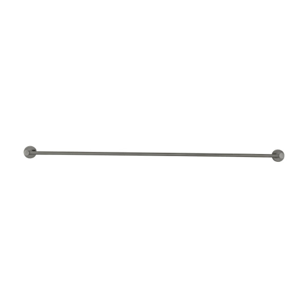 Meir Round Single Towel Rail 900mm Shadow - The Blue Space
