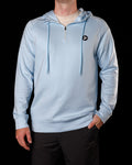 Men's Ultra Q-Zip Hoodie - Sky