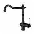 Modern National Bordeaux Kitchen Mixer Tap Black - Online at The Blue Space
