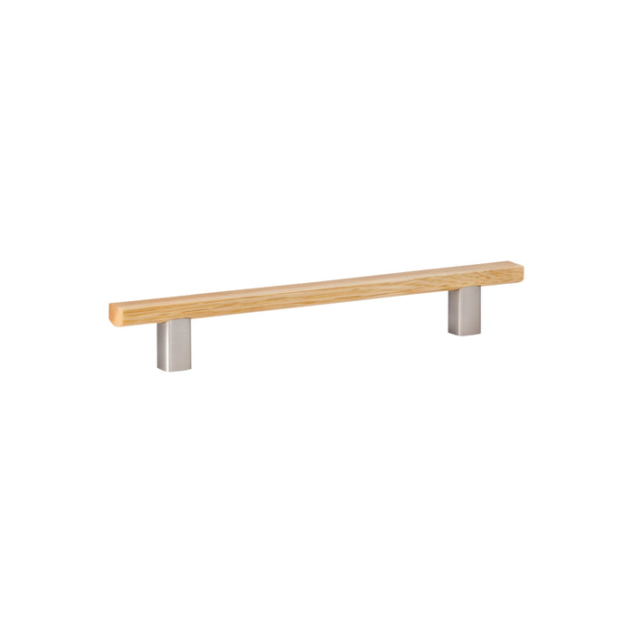 Front Momo Handles Ara Bar Pull Oak A0239.160.OAKSS - The Blue Space
