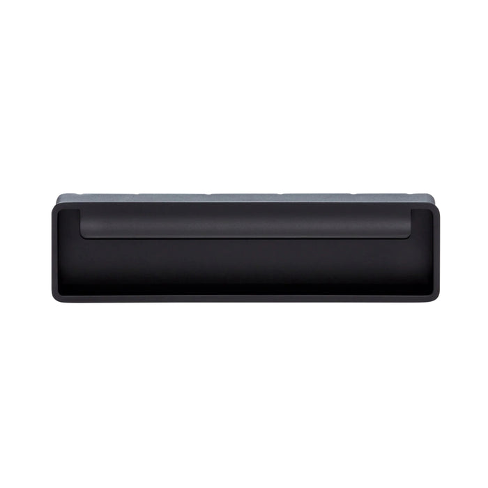 Momo Handles Fold Flush Pull Handle 128mm Matt Black F0542.128.MBL - The Blue Space