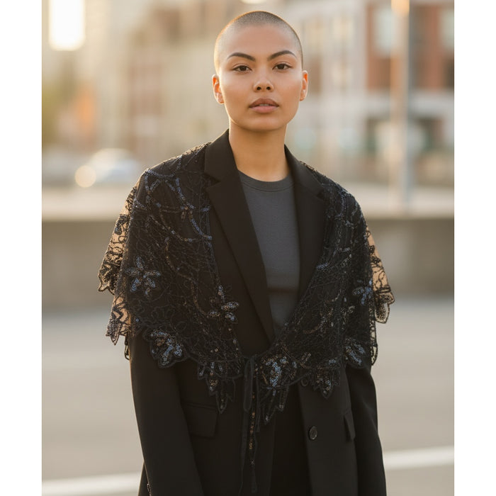 Moonlight Magic Fairy Capelet (Black)