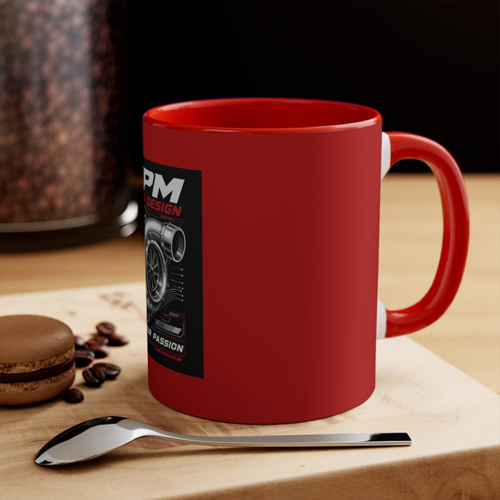 MPM Adrenaline Rush Coffee Mug — 11oz Wrenching Culture Racing Accent Mug