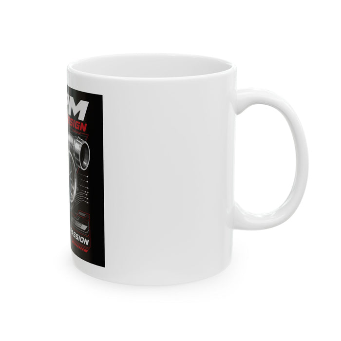 MPM Boost Your Passion Turbocharger Mug — 11oz & 15oz Ceramic | MPM Tuning Design