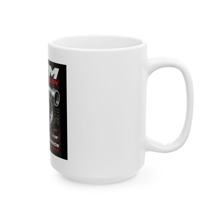 MPM Boost Your Passion Turbocharger Mug — 11oz & 15oz Ceramic | MPM Tuning Design