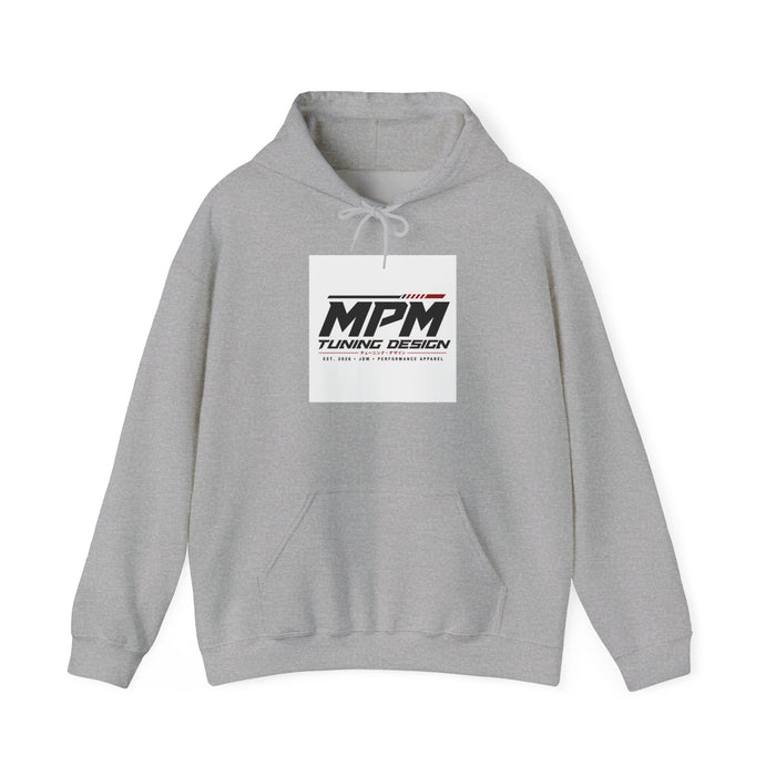 MPM Car Graphic Heavyweight Hoodie — Automotive Fleece Pullover | MPM Tuning Design