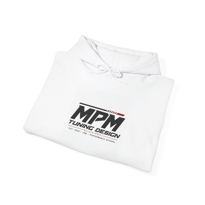 MPM Car Graphic Heavyweight Hoodie — Automotive Fleece Pullover | MPM Tuning Design