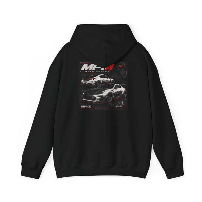 MPM Car Graphic Heavyweight Hoodie — Automotive Fleece Pullover | MPM Tuning Design