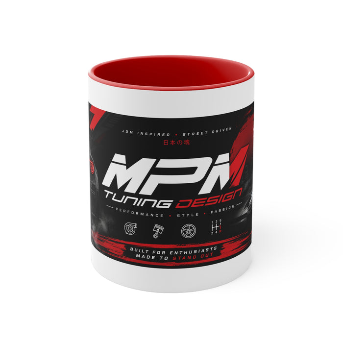 MPM Track Night Coffee Mug — 11oz JDM Motorsport Ceramic Accent Mug