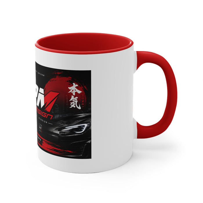 MPM Track Night Coffee Mug — 11oz JDM Motorsport Ceramic Accent Mug
