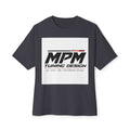 MPM Tuning Design Oversized Tee — Performance Car Logo Boxy Shirt | MPM Tuning Design
