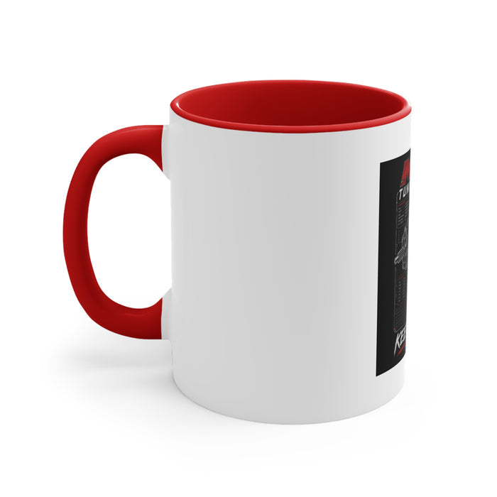 MPM Workshop Garage Coffee Mug — 11oz Red Interior Racing Accent Mug