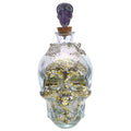 Mystic Crystal Skull Follydust Bottle (Sterling Silvertone/Twilight Purple)
