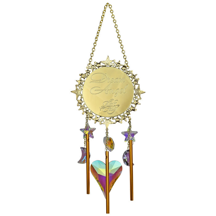 Mystic Dream Angel Wind Chime (Goldtone/Mystic Iridis)