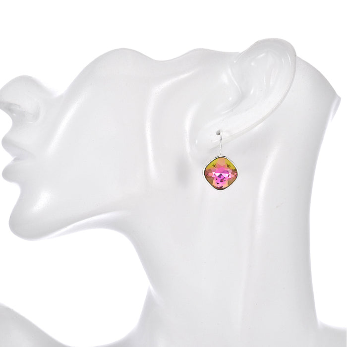 Mystic Dreamer Leverback Earrings (Sterling Silvertone/Mystic Iridis)