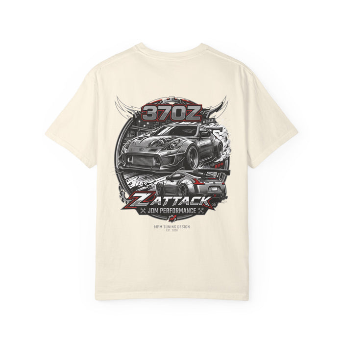 Nissan 370Z Z-Attack Performance Car T-Shirt — JDM Racing Graphic Tee | MPM Tuning Design