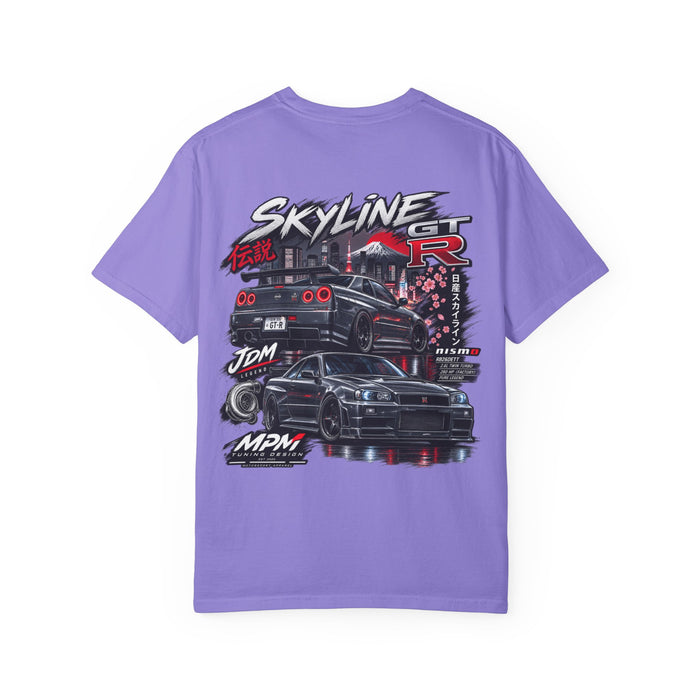 Nissan Skyline GT-R Graphic T-Shirt — JDM Racing Car Tee | MPM Tuning Design