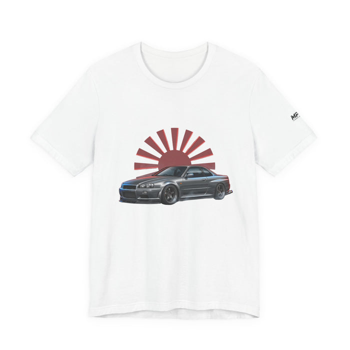 Nissan Skyline GT-R R34 Tokyo Midnight JDM T-Shirt | MPM Tuning Design