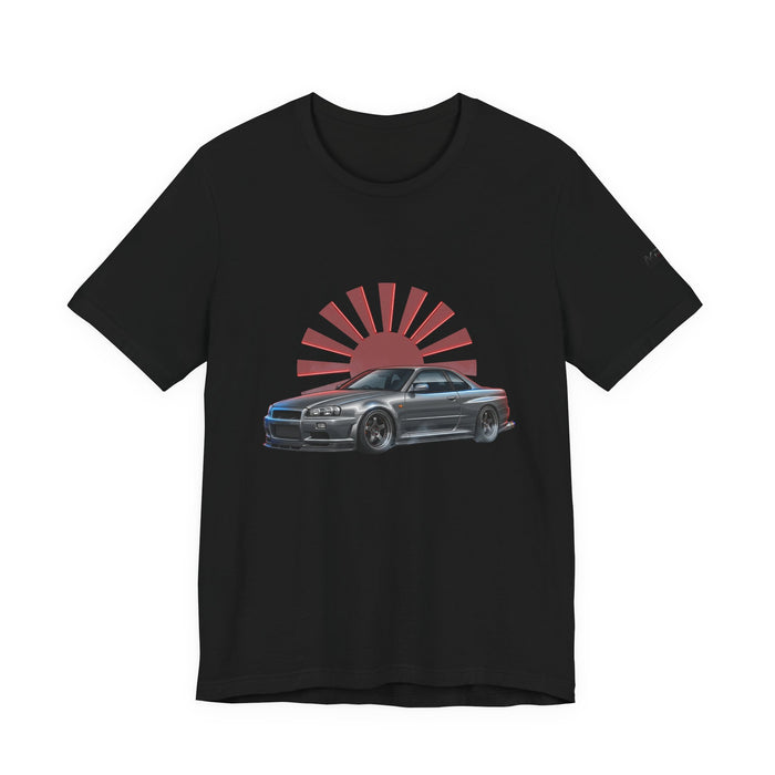 Nissan Skyline GT-R R34 Tokyo Midnight JDM T-Shirt | MPM Tuning Design