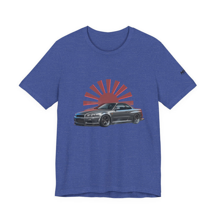 Nissan Skyline GT-R R34 Tokyo Midnight JDM T-Shirt | MPM Tuning Design