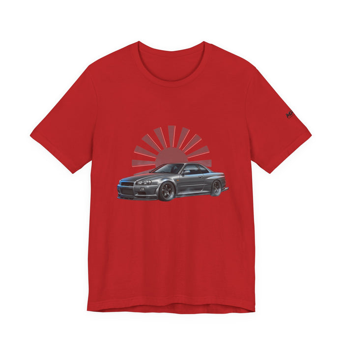 Nissan Skyline GT-R R34 Tokyo Midnight JDM T-Shirt | MPM Tuning Design