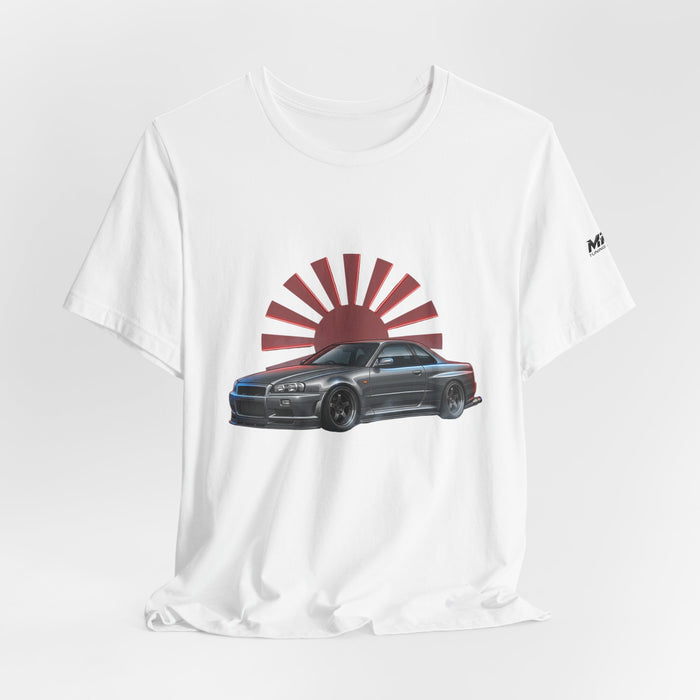 Nissan Skyline GT-R R34 Tokyo Midnight JDM T-Shirt | MPM Tuning Design