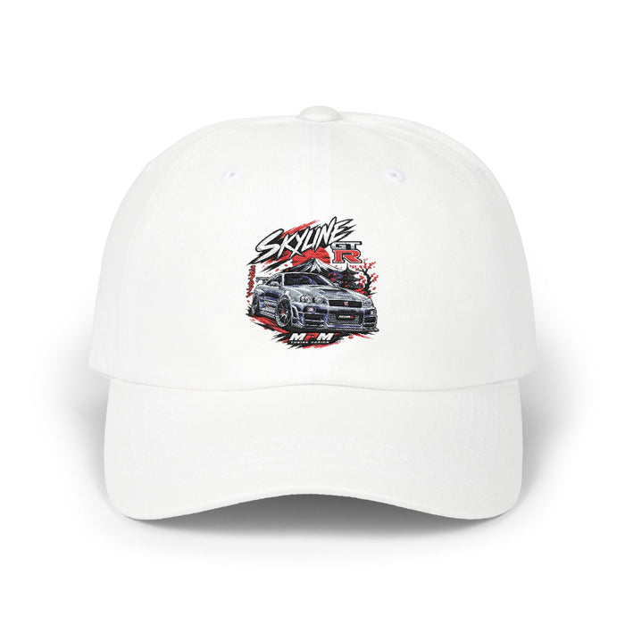 Nissan Skyline GTR Classic Dad Cap — JDM Car Embroidered Hat | MPM Tuning Design