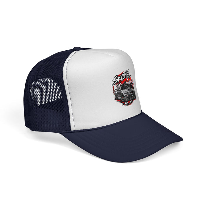 Nissan Skyline GTR Trucker Cap — JDM Car Snapback Hat | MPM Tuning Design