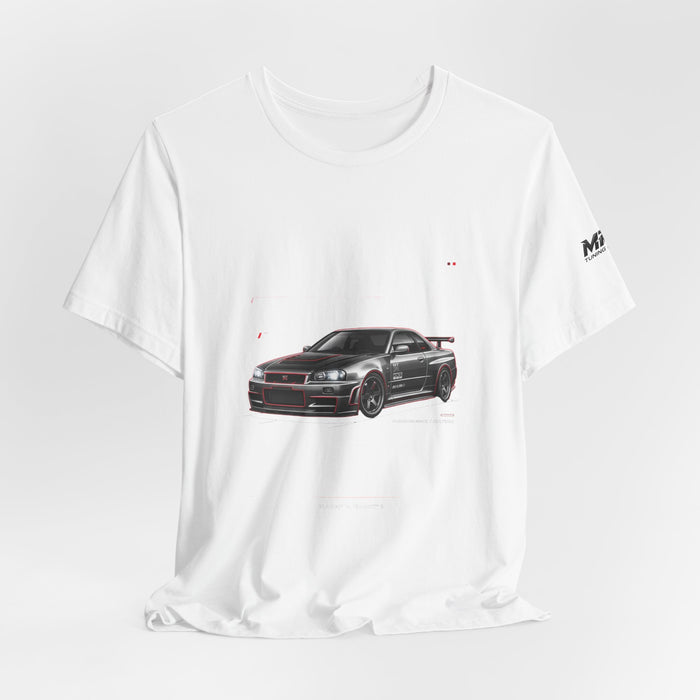 Nissan Skyline R34 JDM Graphic T-Shirt – MPM Tuning Design