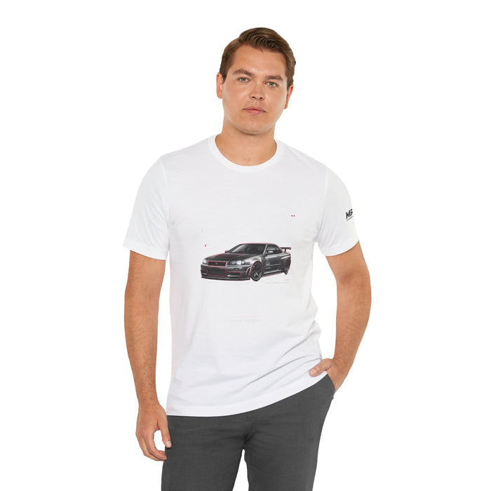 Nissan Skyline R34 JDM Graphic T-Shirt – MPM Tuning Design