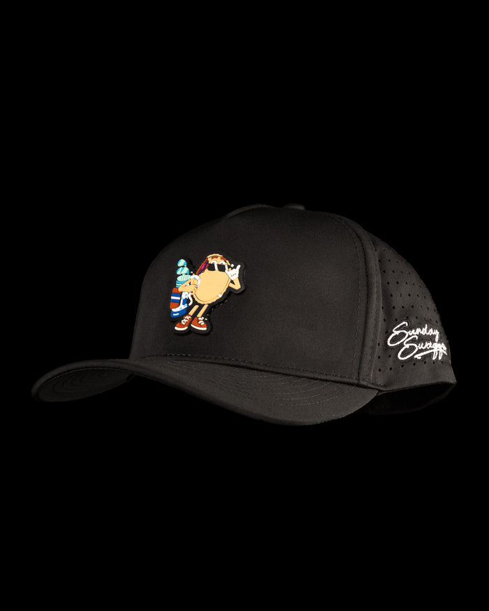 No Crust Club Snapback Hat - Black | Uncrustables™