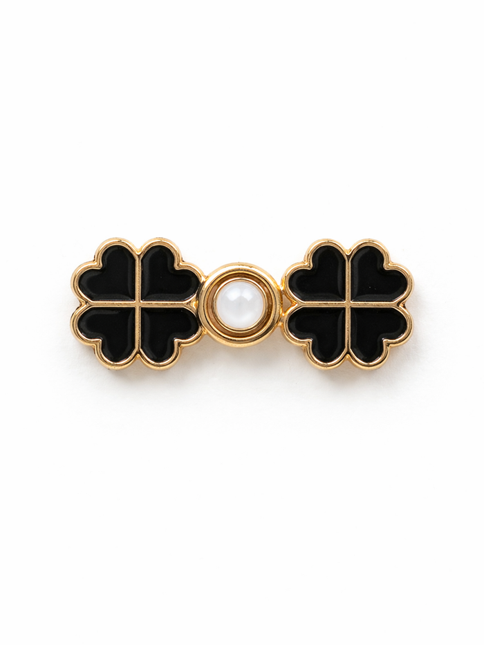 Noir Clover Waist Pin Adjuster - Jeans Tightener