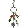 "One Of A Kind" Surf's Up Keychain Charmer (Silvertone)